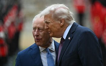 Trump și regele Charles, schimb de laude la Windsor. Suveranul cere sprijin pentru Ucraina