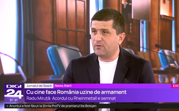 Ministrul Miruță dă vina pe „intermediari” pentru întârzierile de la fabrica de pulberi: „Motorașele intermediare (…)