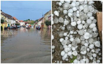 Furtunile mătură România. Imaginile dezastrului lăsat în urmă de vremea rea, în Iaşi, Neamţ şi Suceava