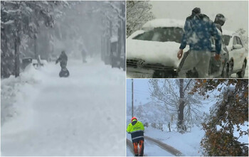 Valul de frig a paralizat Europa. Localităţi izolate în Italia, trafic blocat în Croaţia şi Polonia