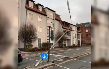 Șofer român de TIR, implicat într-un accident în Germania. Pagube estimate la 40.000 de euro