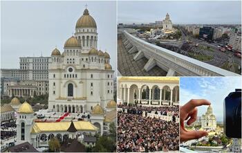 Ziua inaugurării Catedralei Naționale, sub semnul emoţiei, credinţei, dar şi al huiduielilor
