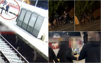 Un român, martor la prinderea bărbatului care a înjunghiat 10 pasageri într-un tren din Marea Britanie