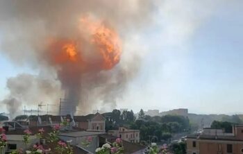 Explozii puternice la Roma! O benzinărie care a sărit în aer și a rănit peste 21 de oameni