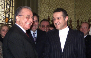 Ce întrebare i-a pus Ion Iliescu lui Gigi Becali la singura întâlnire pe care au avut-o