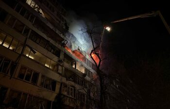 Ziua 1371 Atac masiv asupra Kievului: 6 morți, blocuri în flăcări, oamenii au rămas fără curent. Riposta Ucrainei: (…)