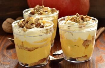 Tiramisu cu dovleac și mascarpone