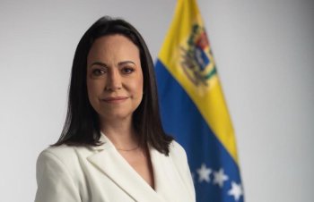 Opozanta venezueleană Maria Corina Machado a reapărut la Oslo după aproape un an de clandestinitate