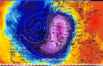 ANM: vortexul polar se destabilizează. Europa ar putea fi lovită de un val de frig extrem