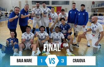 Volei (m) / SCMU Craiova se întoarce cu maximum de puncte de la Baia Mare