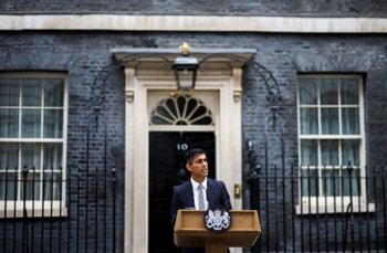Un tânăr a primit închisoare cu supendare pentru amenințarea fostului premier britanic Rishi Sunak