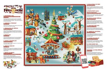 Târgul „Poveste de Crăciun”, deschis la Grădina Operei Comice pentru Copii