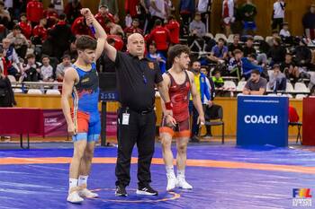 Luptătorul orădean Vlad Trip a devenit campion balcanic la stilul greco-romane, la categoria de vârstă U17 ani