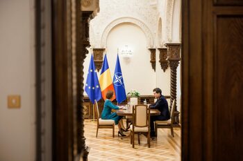 Maia Sandu, discuții cu Nicușor Dan despre proiecte comune și integrarea în UE a Republicii Moldova