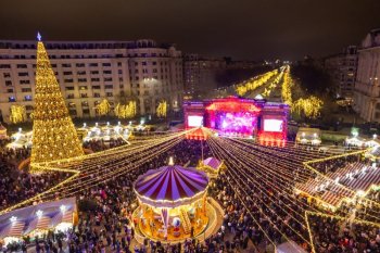 8 târguri de Crăciun în București, în 2025. Harta completă și programul fiecăruia