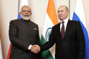 Vladimir Putin urmează să viziteze India pentru discuții cu premierul Modi