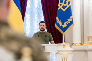 Zelenski a discutat despre resurse pentru război şi sancţiuni împotriva Rusiei cu doi congresmeni americani