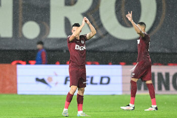 A dat un golazo pentru CFR Cluj cu ungurii de la Paksi și spune că nu a fost întâmplător: „Am încercat și dimineață (…)