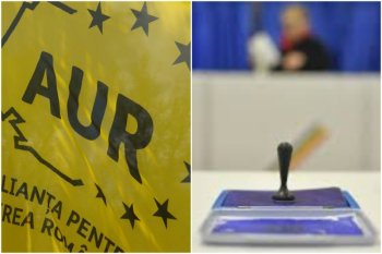 AUR, prima reacție după ce un membru al secției de votare a lovit cu mașina un jurnalist, în Buzău