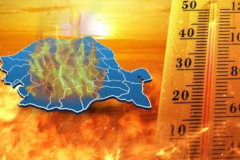 HARTĂ: Cod roșu de caniculă! România fierbe la propriu. Orașele în care se resimt peste 40 de grade Celsius