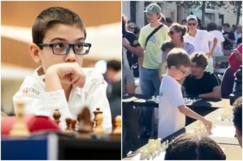 Luca Protopopescu uimeşte lumea şahului. Băiatul a înfruntat simultan 12 adversari: „Ar putea fi campion mondial”