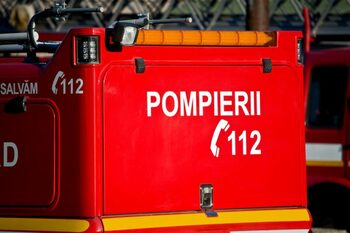 Momentul în care un magazin din Dâmbovița explodează. Localnicii au crezut că sunt bombardați VIDEO