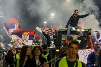 Protest de amploare în Serbia, la un an după tragedia din gara Novi Sad: zeci de mii de oameni sunt așteptați să (…)