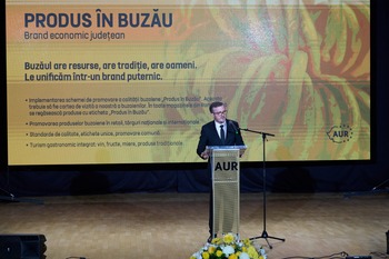 Ştefăniță Avrămescu, candidatul AUR la CJ Buzau: „brandul „Produs în Buzău” va fi în toate magazinele din țară”