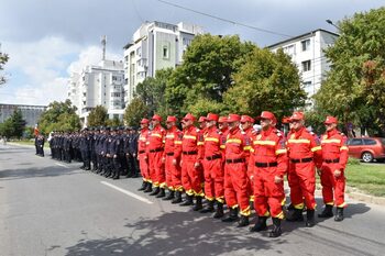 ISU Olt sărbătorește Ziua Pompierilor din România