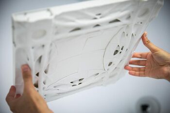 Un beton ușor și rezistent cu o capacitate extraordinară de a absorbi CO2 din atmosferă, inspirat de algele fosilizate