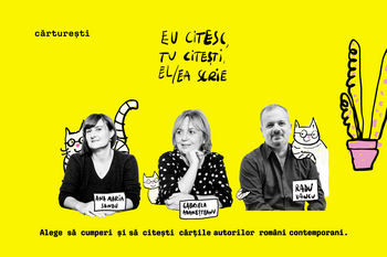 Cărturești și Banca Transilvania susțin autorii români contemporani