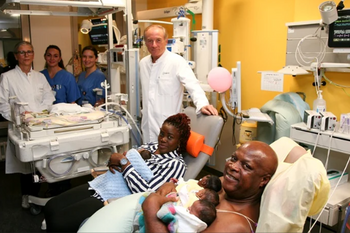 Cinci nemți mititei. O mamă din Germania a fost binecuvântată cu cvintupleți