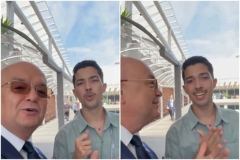 VIDEO. Moment EMOȚIONANT la Rio de Janeiro. Un brazilian i-a cântat Imnul României lui Emil Boc