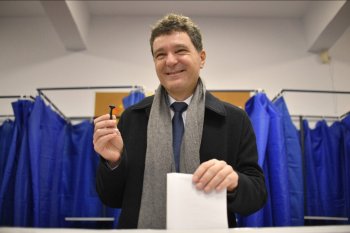 Nicuşor Dan, primele declarații după vot: „De mult n-am mai votat pentru altcineva în afară de mine”