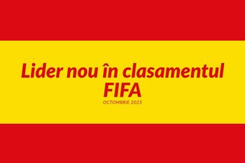 (P) Lider nou în clasamentul FIFA: Spania a detronat Argentina