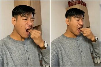 Nepalezul care a devenit viral pe TikTok. A încercat să spargă o nucă între dinți: „Nu faceți asta acasă”