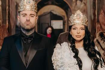 TJ Miles și Francisca s-au cununat religios: „Un DA în fața lui Dumnezeu, înainte ca miracolul nostru să vină pe lume”