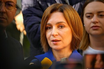Maia Sandu, la Paris: ,,Moldova a refuzat să fie de partea agresorului, Kremlinul a lansat o campanie furibundă”