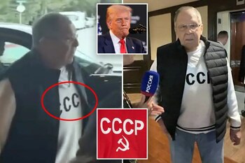 Explozie de comenzi pentru hanoracul „URSS” purtat de Lavrov în Alaska. E „sold out”, iar precomenzile durează două luni