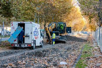 Lucrările pe șantierul de tramvai din bulevardul Theodor Pallady avansează rapid, spune primarul interimar