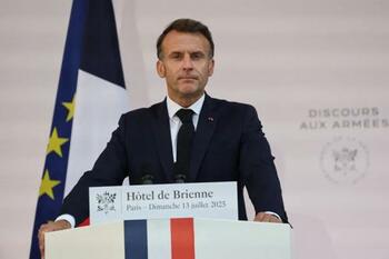 Macron cere mobilizarea întregii națiuni în fața amenințării ruse