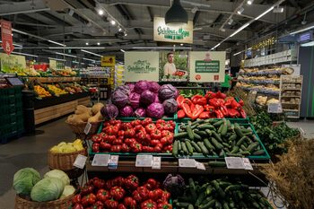 Mega Image a pus pe rafturile magazinelor 16.200 de tone de legume și 7.000 de tone de fructe de la producători locali