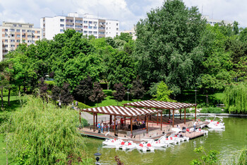 Program debarcader Parcul Drumul Taberei 2025. Intervalul orar în care poți face o plimbare cu barca pe lac