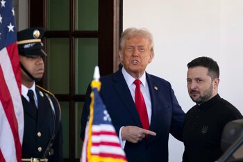 Trump le-a spus liderilor europeni că ar vrea să organizeze un summit cu Zelenski şi Putin până vinerea viitoare (CNN)