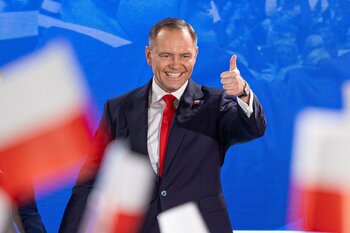 Trump a cerut ca preşedintele polonez Nawrocki să îl înlocuiască pe premierul Tusk în videoconferinţa dedicată Ucrainei