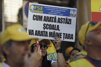Studenții se alătură protestului profesorilor din 8 septembrie