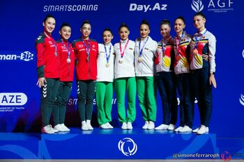 România obține medalia de bronz la proba de trio junioare la Campionatele Europene de Gimnastică Aerobică