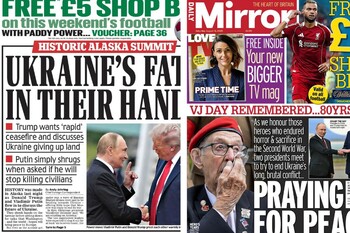 Ce scriu tabloidele lumii despre summit-ul dintre Trump și Putin: „Pacea e în mâinile lor”