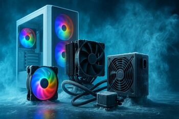 PCGarage vine cu reduceri substanțiale cu ocazia Cooling Days. 20% în coș pentru carcase, surse, coolere și ventilatoare