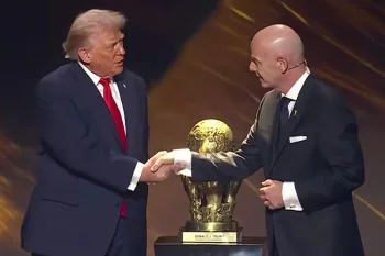 VIDEO Prins de febra Cupei Mondiale, Donald Trump vrea să schimbe denumirea fotbalului american: „Chiar nu are sens (…)